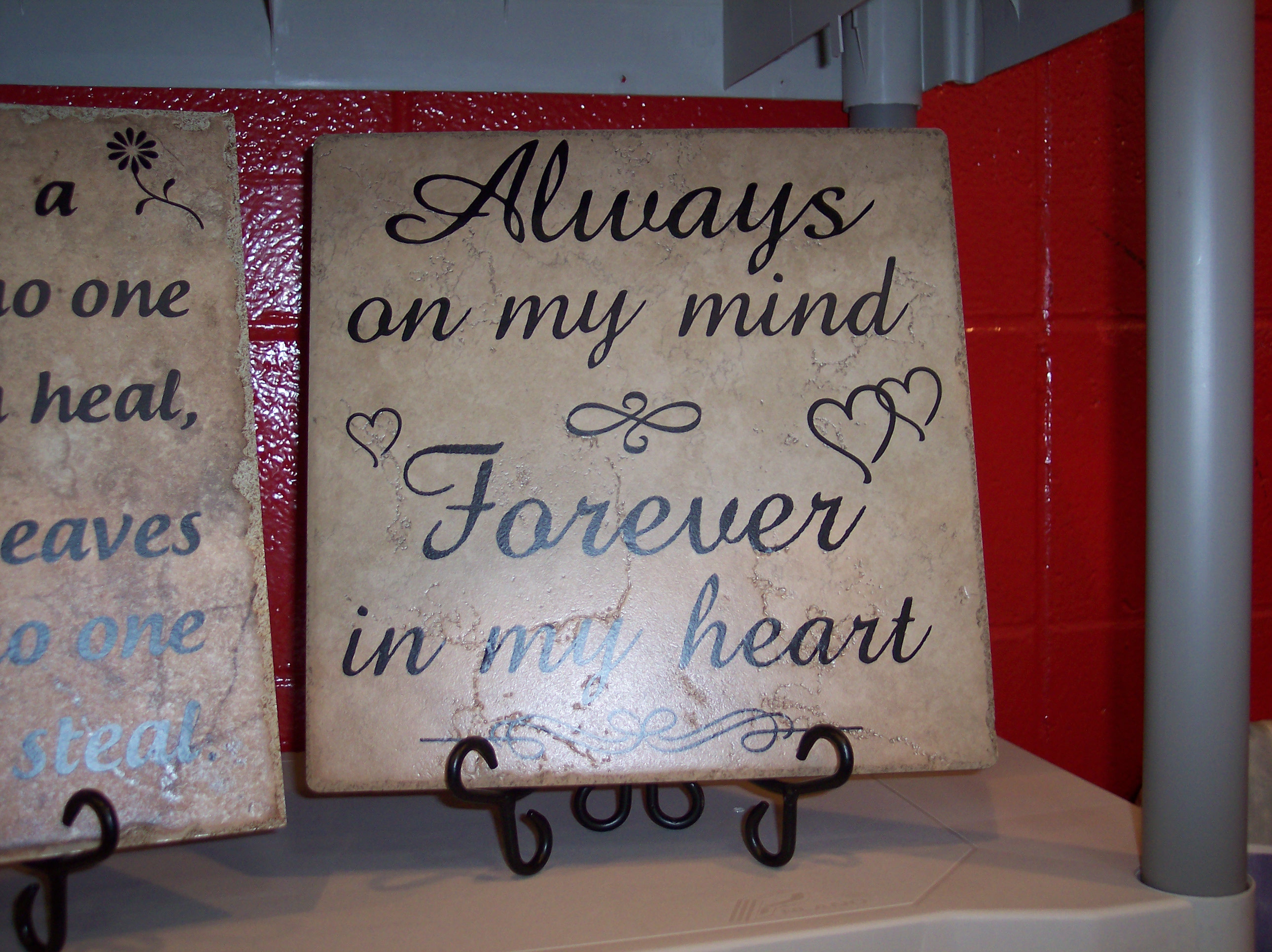 Always On My Mind Forever In My Heart Version 1 O Reilly Tiles